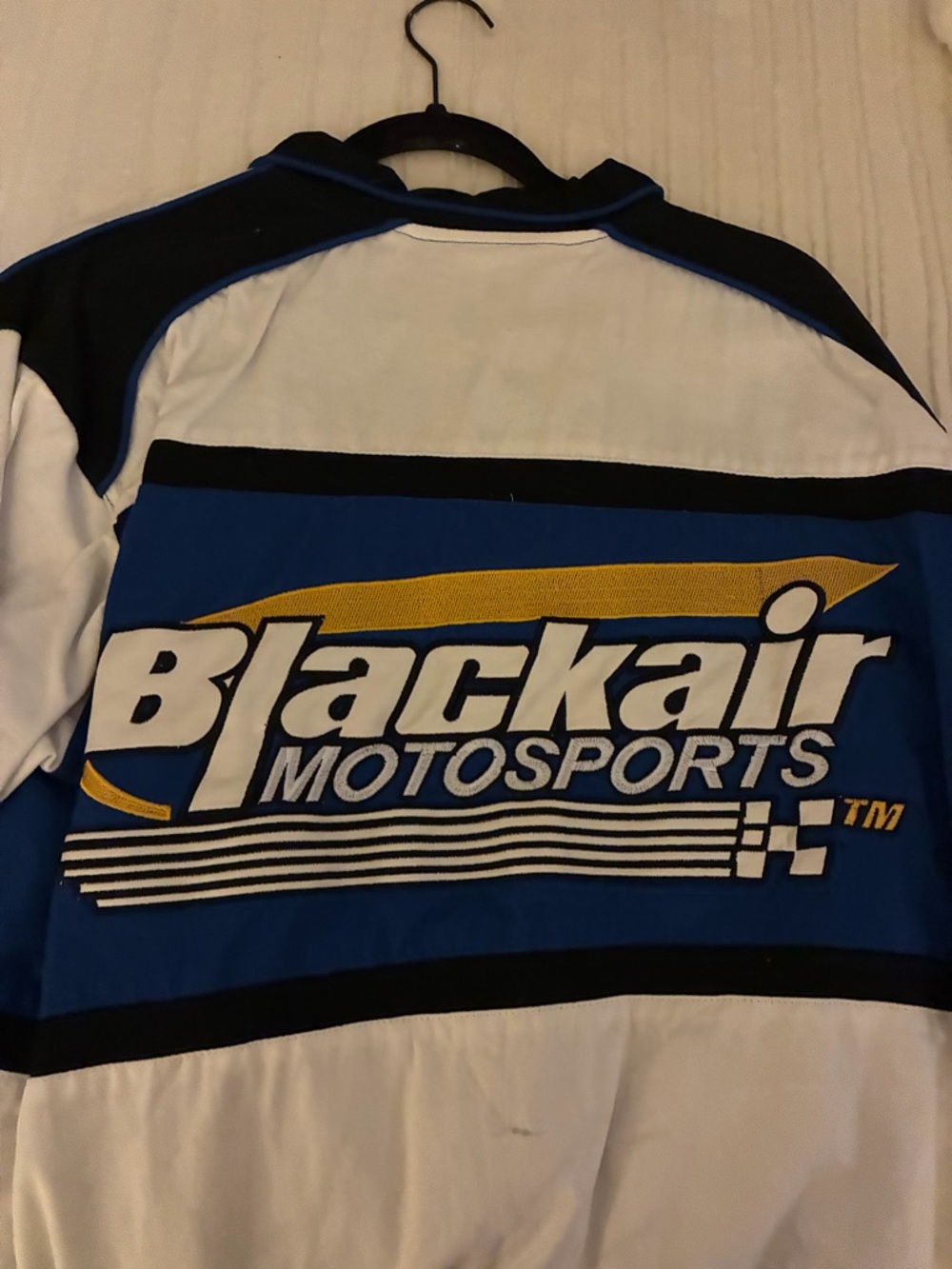 Blackair Global Spread Racing Jacket - Blue White Black - Picture 2 of 2